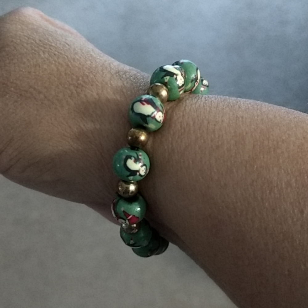 Penguin Beaded Braclet - image 2